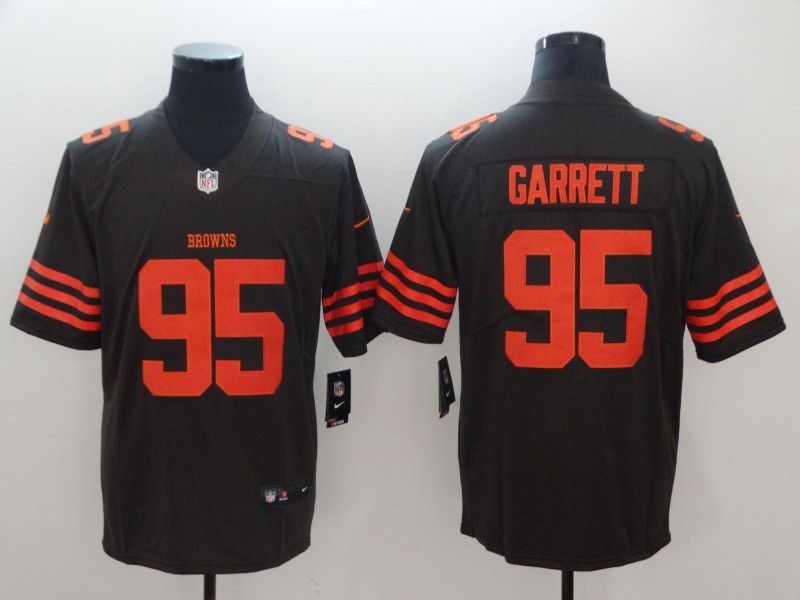 Men Cleveland Browns #95 Garrett brown Nike Vapor Untouchable Limited Playe NFL Jerseys->baltimore ravens->NFL Jersey